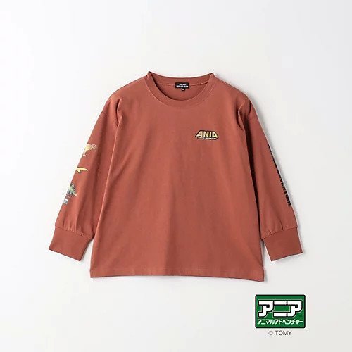 【グリーンレーベルリラクシング/green label relaxing / UNITED ARROWS / KIDS】の【別注】ロングスリーブ Tシャツ 100cm-130cm / キッズ インテリア・キッズ・メンズ・レディースファッション・服の通販 founy(ファニー) 　ファッション　Fashion　キッズファッション　KIDS　カットソー　Cut And Sew　スリーブ　Sleeve　長袖　Long Sleeve　プリント　Print　別注　Special Order　ロング　Long　おすすめ　Recommend　BRICK|ID: prp329100004210492 ipo3291000000029193923