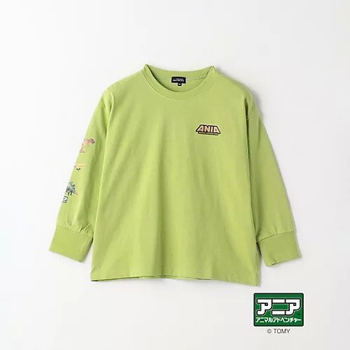 【グリーンレーベルリラクシング/green label relaxing / UNITED ARROWS / KIDS】の【別注】ロングスリーブ Tシャツ 100cm-130cm / キッズ インテリア・キッズ・メンズ・レディースファッション・服の通販 founy(ファニー) 　ファッション　Fashion　キッズファッション　KIDS　カットソー　Cut And Sew　スリーブ　Sleeve　長袖　Long Sleeve　プリント　Print　別注　Special Order　ロング　Long　おすすめ　Recommend　LIME|ID: prp329100004210492 ipo3291000000029193925