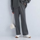 【グリーンレーベル リラクシング / ユナイテッドアローズ/green label relaxing / UNITED ARROWS】のW/AC パフニット パンツ -ウォッシャブル- DK.GRAY|ID:prp329100004211804