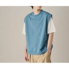 【ザ ショップ ティーケー/THE SHOP TK / MEN】の【ベスト+半袖Tシャツセット】CAVEアンサンブルベスト ブルー|ID: prp329100004211858 ipo3291000000029206619