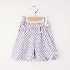 【シューラルー/SHOO LA RUE / KIDS】の【110-140cm/水陸両用】総柄スカラップキュロットパンツ 人気、トレンドファッション・服の通販 founy(ファニー) ファッション Fashion キッズファッション KIDS ボトムス Bottoms/Kids キュロット Culottes スカラップ Scalloped チェック Check ドット Dot ポケット Pocket 人気 Popularity |ID:prp329100004211883