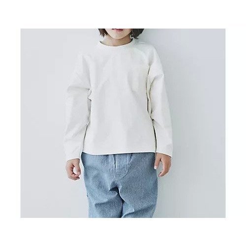 【ザ ショップ ティーケー/THE SHOP TK / KIDS】の【110-160】マルチファンクション長袖Tシャツ/吸水速乾・UV・イージーケア インテリア・キッズ・メンズ・レディースファッション・服の通販 founy(ファニー) 　ファッション　Fashion　キッズファッション　KIDS　おすすめ　Recommend　シンプル　Simple　トレンド　Trend　ブルゾン　Blouson　ポケット　Pocket　吸水　Water Absorption　長袖　Long Sleeve　ホワイト|ID: prp329100004211888 ipo3291000000029206736