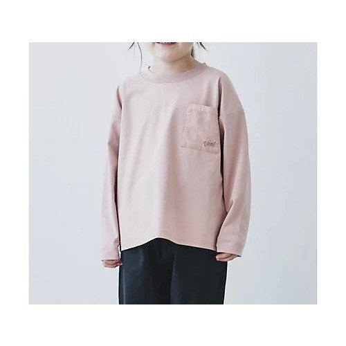 【ザ ショップ ティーケー/THE SHOP TK / KIDS】の【110-160】マルチファンクション長袖Tシャツ/吸水速乾・UV・イージーケア インテリア・キッズ・メンズ・レディースファッション・服の通販 founy(ファニー) 　ファッション　Fashion　キッズファッション　KIDS　おすすめ　Recommend　シンプル　Simple　トレンド　Trend　ブルゾン　Blouson　ポケット　Pocket　吸水　Water Absorption　長袖　Long Sleeve　ライトピンク|ID: prp329100004211888 ipo3291000000029206738