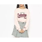 【ピンク ラテ/PINK-latte / KIDS】の【130cmあり】カレッジロゴロングTシャツ ピンク|ID: prp329100004211889 ipo3291000000029490250