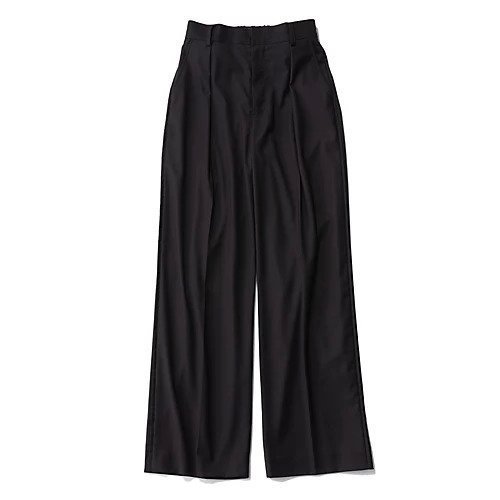 【エムセブンデイズ/M7days】の【コラボ】サイド切り替え脚長タックパンツ 人気、トレンドファッション・服の通販 founy(ファニー) ファッション Fashion レディースファッション Fashion for Women パンツ Pants & Trousers コラボ Collaboration, Collab シンプル Simple, Minimal トレンド Trend, Trending Now バランス Balance, Style Balance フレア Flare, Flared ワイド Wide, Wide Fit 洗える Machine Washable other-2|ID: prp329100004214053 ipo3291000000034757774