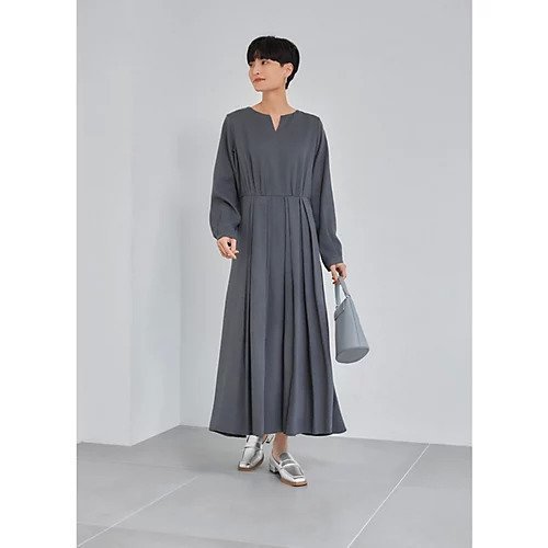 【スタイルデリ/STYLE DELI】の千鳥柄キーネックワンピース インテリア・キッズ・メンズ・レディースファッション・服の通販 founy(ファニー) https://founy.com/ ファッション Fashion レディースファッション WOMEN ワンピース Dress インナー Inner 春 Spring 秋 Autumn/Fall カットソー Cut And Sew カーディガン Cardigan ギャザー Gather シアー Sheer ジャケット Jacket スニーカー Sneakers スリット Slit センター Center フォルム Form ブルゾン Blouson プリーツ Pleats ポケット Pocket ミックス Mix リアル Real ループ Loop ロング Long 冬 Winter A/W・秋冬 Aw・Autumn/Winter・Fw・Fall-Winter 夏 Summer ビジネス 仕事 通勤 Business |ID: prp329100004214057 ipo3291000000030967804