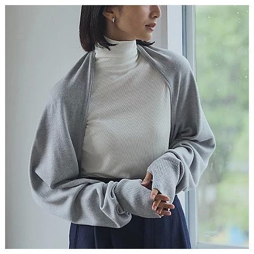 【ドレスハーセルフ/DRESS HERSELF】のマルチボレロ/シルクカシミヤ 人気、トレンドファッション・服の通販 founy(ファニー) 　ファッション　Fashion　レディースファッション　WOMEN　アウター　Coat Outerwear　ボレロ　Bolero jackets　インナー　Inner　カシミヤ　Cashmere　カーディガン　Cardigan　シルク　Silk　ストール　Stall　ハイネック　High Neck　ボレロ　Bolero　マフラー　Scarf　冬　Winter　夏　Summer　other-2|ID: prp329100004214059 ipo3291000000031284620