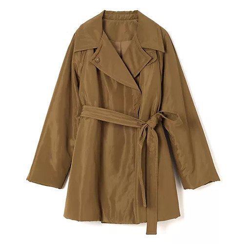 【エムセブンデイズ/M7days】の中綿入りトレンチショートコート インテリア・キッズ・メンズ・レディースファッション・服の通販 founy(ファニー) 　ファッション　Fashion　レディースファッション　Fashion for Women　アウター　Coat / Outerwear Collection　コート・ロングコート・ピーコート　Long Coats, Peacoats & More　ショート　Short, Short Length　スタンド　Stand Collar, Upright Stand　トレンチ　Trench, Trench Coat　人気　Popular, Best Seller　ビジネス 仕事 通勤　Business / Work / Commuting　キャメル|ID: prp329100004214066 ipo3291000000034536566