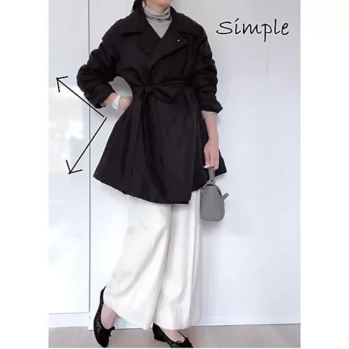 【エムセブンデイズ/M7days】の中綿入りトレンチショートコート 人気、トレンドファッション・服の通販 founy(ファニー) 　ファッション　Fashion　レディースファッション　Fashion for Women　アウター　Coat / Outerwear Collection　コート・ロングコート・ピーコート　Long Coats, Peacoats & More　ショート　Short, Short Length　スタンド　Stand Collar, Upright Stand　トレンチ　Trench, Trench Coat　人気　Popular, Best Seller　ビジネス 仕事 通勤　Business / Work / Commuting　other-3|ID: prp329100004214066 ipo3291000000034664662