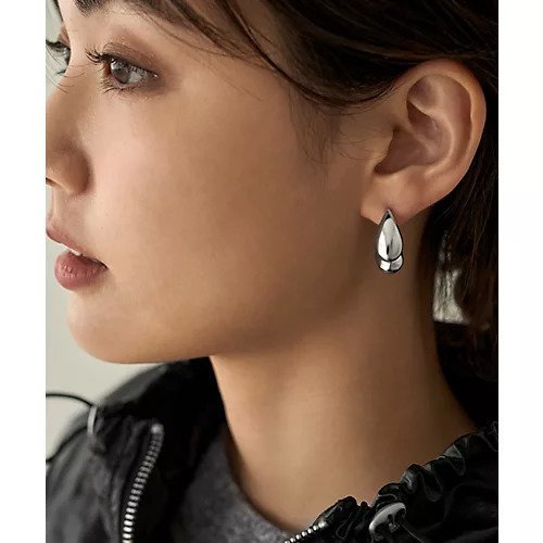 【スタイルデリ/STYLE DELI】の前後でぷっくりペイズリーピアス インテリア・キッズ・メンズ・レディースファッション・服の通販 founy(ファニー) 　ファッション　Fashion　レディースファッション　WOMEN　シンプル　Simple　スポーツ　Sports　タオル　Towel　ハンド　Hand　モチーフ　Motif　シルバー|ID: prp329100004215088 ipo3291000000029231834
