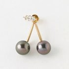 【シンメ/SINME】のCherry pierce左向き(片耳) BlackPearl・K18YG|ID: prp329100004215089 ipo3291000000035203491