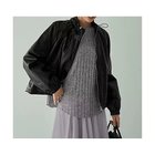 【スタイルデリ/STYLE DELI】のシワ加工フェイクレザーブルゾン 人気、トレンドファッション・服の通販 founy(ファニー) ファッション Fashion レディースファッション Fashion for Women アウター Coat / Outerwear Collection ブルゾンジャケット・スポーティアウター Blouson Jackets 軽量 Lightweight, Ultra Light サテン Satin, Glossy Fabric シルバー Silver, Metallic Silver ジャケット Jacket, Outerwear スピンドル Spindle, Drawcord スポーツ Sports, Activewear スリット Slit, Slit Detail スリーブ Sleeve, Long Sleeve / Short Sleeve フォルム Silhouette, Form フロント Front, Front Design ブルゾン Blouson, Bomber Jacket ポケット Pocket, Pocket Detail 冬 Winter / This Winter 夏 Summer thumbnail ブラック|ID: prp329100004215094 ipo3291000000034321161
