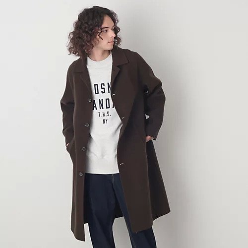 【デッサン/Dessin / MEN】のステンカラーコート インテリア・キッズ・メンズ・レディースファッション・服の通販 founy(ファニー) https://founy.com/ ファッション Fashion メンズファッション MEN スマート Smart ベーシック Basic ポケット Pocket |ID: prp329100004215105 ipo3291000000029350802