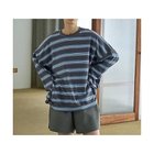 【マージュール/marjour】のOVER SIZE BORDER TEE BLUE|ID: prp329100004216153 ipo3291000000035589666