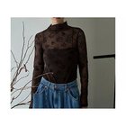 【マージュール/marjour】のFLOCKY SHEER TOPS BROWN|ID:prp329100004216155