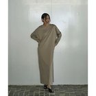 【マージュール/marjour】のSILKETE MAXI DRESS 人気、トレンドファッション・服の通販 founy(ファニー) ファッション Fashion レディースファッション WOMEN ワンピース Dress ドレス Party Dresses マキシワンピース Maxi Dress カットソー Cut And Sew コンパクト Compact シルケット Mercerization シンプル Simple ジャケット Jacket ストレッチ Stretch スリット Slit ビスチェ Bustier ベスト Vest 羽織 Haori レギンス Leggings ワイド Wide 日本製 Made In Japan thumbnail BEIGE|ID: prp329100004216203 ipo3291000000029242728