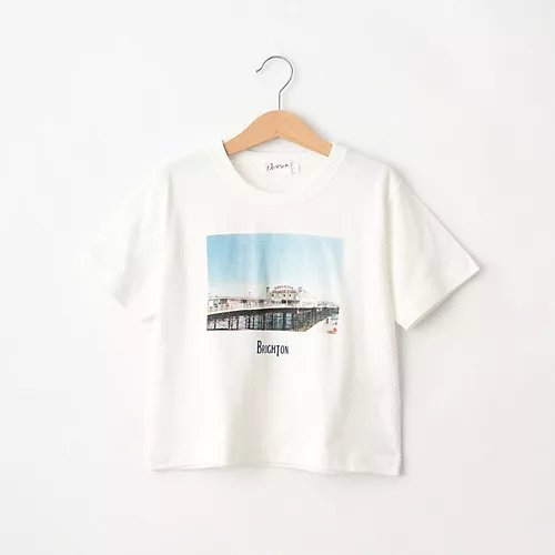 【デッサン/Dessin / KIDS】の【リンクコーデ】フォトプリントTシャツ インテリア・キッズ・メンズ・レディースファッション・服の通販 founy(ファニー) 　ファッション　Fashion　キッズファッション　KIDS　グラフィック　Graphic　スマート　Smart　プリント　Print　ボトム　Bottom　メンズ　Mens　ホワイト|ID: prp329100004216400 ipo3291000000029243595