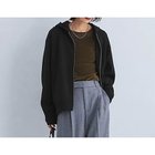 【グリーンレーベル リラクシング / ユナイテッドアローズ/green label relaxing / UNITED ARROWS】のW/AC パフニット フーディー -ウォッシャブル- BLACK|ID:prp329100004217498