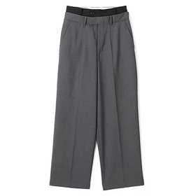 【アンスクリア/INSCRIRE】のWool Double Belt Pants 人気、トレンドファッション・服の通販 founy(ファニー) ファッション Fashion レディースファッション WOMEN パンツ Pants 2024年 2024 2024-2025秋冬・A/W Aw/Autumn/Winter/Fw/Fall/2024-2025 シンプル Simple スラックス Slacks |ID:prp329100004217523