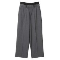 【アンスクリア/INSCRIRE】のWool Double Belt Pants 人気、トレンドファッション・服の通販 founy(ファニー) ファッション Fashion レディースファッション WOMEN パンツ Pants 2024年 2024 2024-2025秋冬・A/W Aw/Autumn/Winter/Fw/Fall/2024-2025 シンプル Simple スラックス Slacks |ID:prp329100004217523