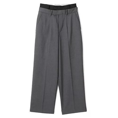 【アンスクリア/INSCRIRE】のWool Double Belt Pants インテリア・キッズ・メンズ・レディースファッション・服の通販 founy(ファニー) https://founy.com/ ファッション Fashion レディースファッション WOMEN パンツ Pants 2024年 2024 2024-2025秋冬・A/W Aw/Autumn/Winter/Fw/Fall/2024-2025 シンプル Simple スラックス Slacks |ID: prp329100004217523 ipo3291000000030965889