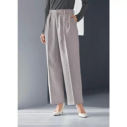 【スタイルデリ/STYLE DELI】の【LUXE】ライトツイードワイドパンツ インテリア・キッズ・メンズ・レディースファッション・服の通販 founy(ファニー) https://founy.com/ ファッション Fashion レディースファッション WOMEN パンツ Pants 春 Spring 秋 Autumn/Fall くるぶし Ankle ギャザー Gather シューズ Shoes スタイリッシュ Stylish ストレッチ Stretch ストレート Straight スニーカー Sneakers スリット Slit スーツ Suit セットアップ Set Up センター Center ツイード Tweed バランス Balance フォルム Form フロント Front ポケット Pocket ミックス Mix ループ Loop ワイド Wide 冬 Winter 夏 Summer セレモニー Ceremony ビジネス 仕事 通勤 Business |ID: prp329100004217524 ipo3291000000030965988