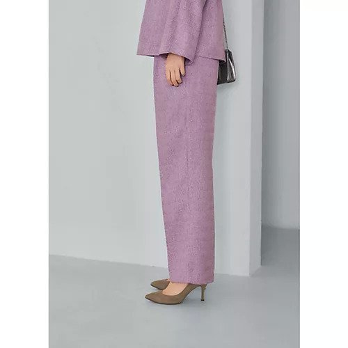 【スタイルデリ/STYLE DELI】の【LUXE】ライトツイードワイドパンツ 人気、トレンドファッション・服の通販 founy(ファニー) 　ファッション　Fashion　レディースファッション　Fashion for Women　パンツ　Pants & Trousers　春　Spring　秋　Autumn　くるぶし　Ankle-Length　ギャザー　Gathered, Ruffled　シューズ　Shoes, Footwear　スタイリッシュ　Stylish, Fashionable　ストレッチ　Stretch, Stretchy Fabric　ストレート　Straight, Straight Cut　スニーカー　Sneakers, Trainers　スリット　Slit, Slit Detail　スーツ　Suit, Formalwear　セットアップ　Set-Up, Coordinated Outfit　センター　Center, Center Line　ツイード　Twill, Twill Weave　バランス　Balance, Style Balance　フォルム　Silhouette, Form　フロント　Front, Front Design　ポケット　Pocket, Pocket Detail　ミックス　Mix, Mixed Style　ループ　Loop, Loop Knit　ワイド　Wide, Wide Fit　冬　Winter / This Winter　夏　Summer　セレモニー　Ceremony　ビジネス 仕事 通勤　Business / Work / Commuting　other-3|ID: prp329100004217524 ipo3291000000034504782