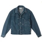 【タナカ/TANAKA】のTHE JEAN JACKET 人気、トレンドファッション・服の通販 founy(ファニー) ファッション Fashion レディースファッション WOMEN アウター Coat Outerwear ジャケット Jackets 2024年 2024 2024-2025秋冬・A/W Aw/Autumn/Winter/Fw/Fall/2024-2025 ジャケット Jacket デニム Denim バランス Balance フロント Front ヴィンテージ Vintage 洗える Washable thumbnail VINTAGE BLUE|ID: prp329100004217619 ipo3291000000029254315