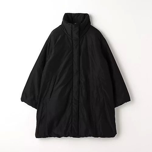 【グリーンレーベル リラクシング / ユナイテッドアローズ/green label relaxing / UNITED ARROWS】のパフィー スタンドカラー コート -ウォッシャブル- インテリア・キッズ・メンズ・レディースファッション・服の通販 founy(ファニー) 　ファッション　Fashion　レディースファッション　WOMEN　アウター　Coat Outerwear　コート　Coats　ウォッシャブル　Washable　スタンド　Stand　ドローコード　Draw Cord　冬　Winter　おすすめ　Recommend　BLACK|ID: prp329100004217625 ipo3291000000029254352