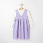 【シューラルー/SHOO LA RUE / KIDS】の【110-140cm】くしゅくしゅジャカードドッキングワンピース ラベンダー|ID: prp329100004217657 ipo3291000000029254516