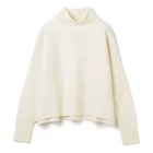 【スアデオ/suadeo】の圧縮ウールモックネックニット 人気、トレンドファッション・服の通販 founy(ファニー) ファッション Fashion レディースファッション Fashion for Women トップス・カットソー Cut & Sew Tops ニット Knit Tops & Sweaters タートル Turtleneck, Turtle Collar フェルト Felt, Felt Fabric thumbnail ホワイト|ID: prp329100004222495 ipo3291000000034605640