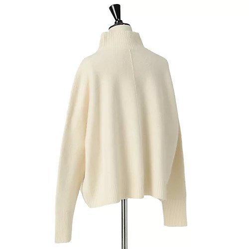 【スアデオ/suadeo】の圧縮ウールモックネックニット 人気、トレンドファッション・服の通販 founy(ファニー) 　ファッション　Fashion　レディースファッション　Fashion for Women　トップス・カットソー　Cut & Sew Tops　ニット　Knit Tops & Sweaters　タートル　Turtleneck, Turtle Collar　フェルト　Felt, Felt Fabric　other-3|ID: prp329100004222495 ipo3291000000035913054