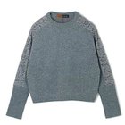 【イーバイエクラ/E by eclat】のRoom no.8 for E by eclat レース切り替えニット グレー|ID: prp329100004222497 ipo3291000000035297258