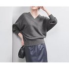 【ユナイテッドアローズ/UNITED ARROWS】のウールフォックス ラメ Vネックニット DK.GRAY|ID:prp329100004222501