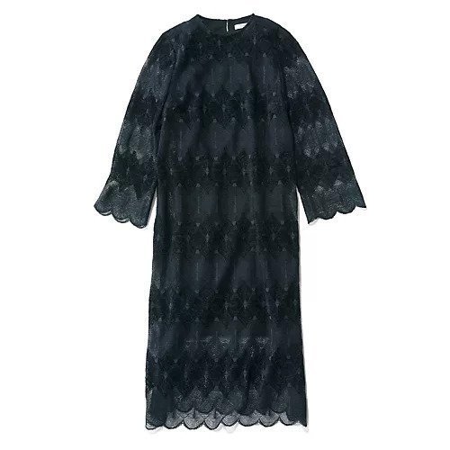 【ドメル/DOMELLE】のレースドレス 人気、トレンドファッション・服の通販 founy(ファニー) 　ファッション　Fashion　レディースファッション　WOMEN　ワンピース　Dress　ドレス　Party Dresses　エレガント 上品　Elegant　クラシック　Classic　コンパクト　Compact　シンプル　Simple　スカラップ　Scalloped　ストレート　Straight　ドレス　Dress　レース　Race　 other-1|ID: prp329100004222570 ipo3291000000029267218