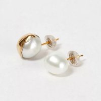 【プリーク/Preek】のBAROQUE PEARL EARRINGS 人気、トレンドファッション・服の通販 founy(ファニー) ファッション Fashion レディースファッション WOMEN ジュエリー Jewelry リング Rings イヤリング Earrings クラシカル Classical バロック Baroque パール Pearl 片耳 One Ear |ID:prp329100004222633