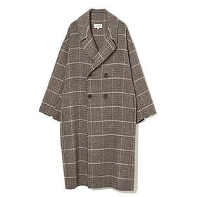 【ル グラジック/LE GLAZIK】 ダブルブレストコート人気、トレンドファッション・服の通販 founy(ファニー) ファッション Fashion レディースファッション WOMEN アウター Coat Outerwear コート Coats エレガント 上品 Elegant ストレート Straight ダブル Double テーラード Tailored フェイス Face |ID:prp329100004222659