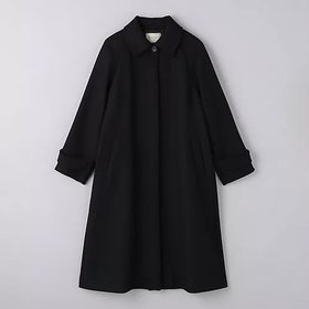 【ユナイテッドアローズ/UNITED ARROWS】 MANTECO ステンカラー コート BLACK人気、トレンドファッション・服の通販 founy(ファニー) ファッション Fashion レディースファッション WOMEN アウター Coat Outerwear コート Coats イタリア Italy なめらか Smooth ベーシック Basic ポケット Pocket メルトン Melton メンズ Mens おすすめ Recommend エレガント 上品 Elegant |ID:prp329100004222668