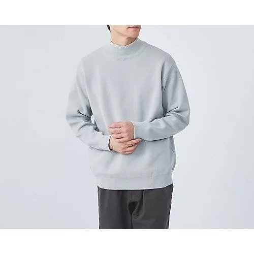 【グリーンレーベルリラクシング/green label relaxing / UNITED ARROWS / MEN】のポリエステルウール ミラノ ハイネック ニット インテリア・キッズ・メンズ・レディースファッション・服の通販 founy(ファニー) 　ファッション　Fashion　メンズファッション　MEN　インナー　Inner　シューズ　Shoes　シンプル　Simple　ストレート　Straight　スニーカー　Sneakers　テーパード　Tapered　ハイネック　High Neck　ブルゾン　Blouson　ミラノ　Milan　ミラノリブ　Milan Ribs　無地　Plain Color　おすすめ　Recommend　LT.GRAY|ID: prp329100004222720 ipo3291000000029309156