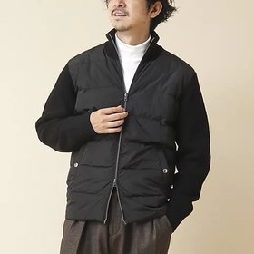 【ノーリーズ グッドマン/NOLLEY'S goodman / MEN】の【HERNO/ヘルノ】ハイブリッドダウンブルゾン ジャケット 人気、トレンドファッション・服の通販 founy(ファニー) ファッション Fashion メンズファッション MEN イタリア Italy シンプル Simple ジャケット Jacket スラックス Slacks ダウン Down デニム Denim ファブリック Fabric ブルゾン Blouson ポケット Pocket おすすめ Recommend エレガント 上品 Elegant ビジネス 仕事 通勤 Business |ID:prp329100004222731