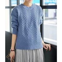 【スタイルデリ/STYLE DELI】のV字柄編みニットトップス 人気、トレンドファッション・服の通販 founy(ファニー) ファッション Fashion レディースファッション Fashion for Women トップス・カットソー Cut & Sew Tops ニット Knit Tops & Sweaters イエロー Yellow 春 Spring ギャザー Gathered, Ruffled ストレート Straight, Straight Cut 人気 Popular, Best Seller バランス Balance, Style Balance パープル Purple, Violet ポケット Pocket, Pocket Detail A/W・秋冬 Autumn/Winter 年末年始 Year-end and New Year Holidays |ID:prp329100004225343