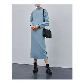 【スタイルデリ/STYLE DELI】のカラーポイントニットワンピース 人気、トレンドファッション・服の通販 founy(ファニー) ファッション Fashion レディースファッション WOMEN ワンピース Dress ニットワンピース Knit Dresses クール Cool 軽量 Lightweight ジャケット Jacket ダメージ Damage バランス Balance パステル Pastel ベーシック Basic ポケット Pocket おすすめ Recommend |ID:prp329100004225354