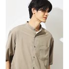 【ザ ショップ ティーケー/THE SHOP TK / MEN】の【吸水速乾/UVカット/接触冷感】テクリーノバンドカラー半袖シャツ トープ|ID: prp329100004225375 ipo3291000000029279764