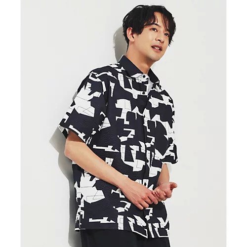 【ザ ショップ ティーケー/THE SHOP TK / MEN】のシアサッカーメッシュシャツ 人気、トレンドファッション・服の通販 founy(ファニー) 　ファッション　Fashion　メンズファッション　MEN　サッカー　Soccer　ショーツ　Shorts　シンプル　Simple　スマート　Smart　フィット　Fit　プリント　Print　ベーシック　Basic　メッシュ　Mesh　半袖　Short Sleeve　 other-1|ID: prp329100004225376 ipo3291000000029279765