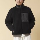 【ノーリーズ グッドマン/NOLLEY'S goodman / MEN】の【TAION/タイオン】《配色別注》リバーシブル ボア ダウンブルゾン 24AW ブラック・グレー系1|ID:prp329100004225390