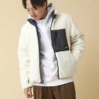 【ノーリーズ グッドマン/NOLLEY'S goodman / MEN】の【TAION/タイオン】《配色別注》リバーシブル ボア ダウンブルゾン 24AW ホワイト系2|ID:prp329100004225390