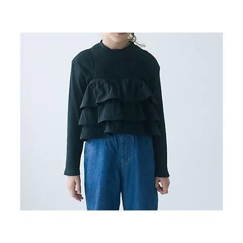 【グリーンレーベルリラクシング/green label relaxing / UNITED ARROWS / KIDS】のTJ フリルキャミ+テレコ プルオーバーセット / キッズ 140cm-160cm インテリア・キッズ・メンズ・レディースファッション・服の通販 founy(ファニー) https://founy.com/ ファッション Fashion キッズファッション KIDS トップス・カットソー Tops/Tees/Kids キャミソール Camisole テレコ Tereko フリル Frills |ID: prp329100004225403 ipo3291000000029279852