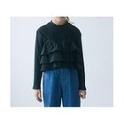 【グリーンレーベルリラクシング/green label relaxing / UNITED ARROWS / KIDS】のTJ フリルキャミ+テレコ プルオーバーセット / キッズ 140cm-160cm 人気、トレンドファッション・服の通販 founy(ファニー) ファッション Fashion キッズファッション KIDS トップス・カットソー Tops/Tees/Kids キャミソール Camisole テレコ Tereko フリル Frills thumbnail BLACK|ID: prp329100004225403 ipo3291000000029279853