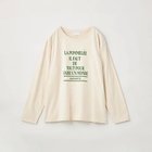 【グリーンレーベル リラクシング / ユナイテッドアローズ/green label relaxing / UNITED ARROWS】のタイポグラフィック ロングスリーブ カットソー 人気、トレンドファッション・服の通販 founy(ファニー) ファッション Fashion レディースファッション WOMEN トップス・カットソー Tops/Tshirt カットソー Cut and Sewn おすすめ Recommend インナー Inner カットソー Cut And Sew グラフィック Graphic サロペット Overalls ジャケット Jacket スリーブ Sleeve プリント Print ベーシック Basic ボトム Bottom ロング Long 冬 Winter 定番 Standard 秋 Autumn/Fall thumbnail BEIGE|ID: prp329100004230047 ipo3291000000029309054