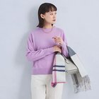 【グリーンレーベル リラクシング / ユナイテッドアローズ/green label relaxing / UNITED ARROWS】のカシミヤ クルーネック ニット プルオーバー LILAC|ID:prp329100004230051